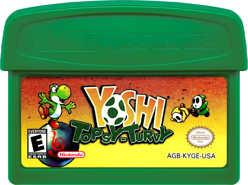 Yoshi Topsy Turvy media 5 for GameBoy Advance